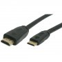 HDMI Cable: Mini-HDMI(M) to HDMI(M) Cable 2M