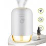 Sansai Other Hud-303c Portable Humidifier 260ml Led Night Light Moisturize Air Reduce Dust Unpleasant Smell Quiet 1.5-2w Usb Power Access 4h Spray Time