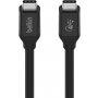 Belkin Usb 4.0 Cable (0.8m) (usb-c To Usb-c) - Black (inz001bt0.8mbk) - Maximum Performance From A Single Usb C Cable, Up To 40 Gbps