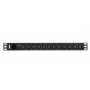 Aten PE0112G-AT-G 12 Port 1u Basic Pdu Supports Up To 10a With 12 Iec C13 Outputs, Overload Protection
