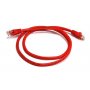 8ware Cat6a Utp Ethernet Cable 0.5m (50cm) Snagless red