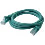 8ware Cat 6a Utp Ethernet Cable, Snagless  - 1m (100cm) Green