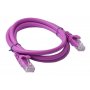 8ware Cat 6a Utp Ethernet Cable, Snagless  - 1m (100cm) Purple