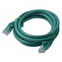 8ware Cat 6a Utp Ethernet Cable, Snagless  - 2m Green
