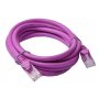 8ware Cat 6a Utp Ethernet Cable, Snagless  - 2m Purple