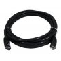 8ware Cat 6a Utp Ethernet Cable, Snagless  - Black 3m