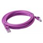 8ware Cat 6a Utp Ethernet Cable, Snagless  - 3m Purple