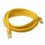 8ware Cat 6a Utp Ethernet Cable, Snagless  - 3m Yellow