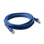 8ware Cat 6a Utp Ethernet Cable, Snagless  - 7m Blue Ls
