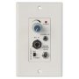 Pro2 Stereo Audio Amp - Wall Plate For In Ceiling Passive Speaker D-class Amp 15w Rms  0.06 Thd