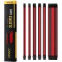 Antec Psu -  Sleeved Extension Cable Kit V2 - Red / Black. 24pin Atx, 4+4 Eps, 8pin Pci-e, 6pin Pci-e, Compatible With Standard Psu