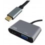 Shintaro Usb-c To 4k Hdmi & 1080p Vga Hub