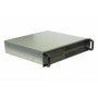 Tgc Rack Mountable Server Chassis 2u 400mm, 2x 3.5' Fixed Bays, Up To Matx Motherboard, 4x Lp Pcie, Atx Psu Required