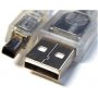 8ware Usb 2.0 Certified Cable A-b 4 Pin Mini 3m