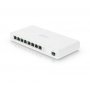 Ubiquiti Uisp Switch, 8-port Gbe Switch W/ 27v Passive Poe, For Micropop Applications, 110w Poe Budget, Fanless, Layer 2 Switching,
