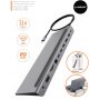 Mbeat Elite Triple Display Usb-c Docking Station With 100w Power Delivery 1xhdmi, 1x Displayport, 1x Vga, 2x Usb 3.0, 1x Usb 2.0, Microsd, 1x Rj45