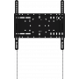 Vision Vfm-w4x4 Heavy Duty Display Wallmount, Black - For Hub 2s, 37-60" Displays, Vesa 400x400