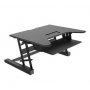 Vision Mounts Vm-desk-ld02 Black Height Adjustable Sit & Stand Desk