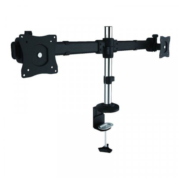 Brateck Dual Lcd Monitor Desk Mount With Clamp Vesa 75 100mm Brateck Dual Lcd Monitor Desk Mount