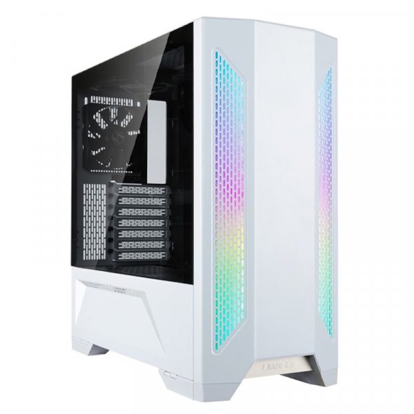 Buy Lian-Li LanCool II Tempered Glass RGB E-ATX Mid-Tower Case - White PC- LAN2W | Skycomp
