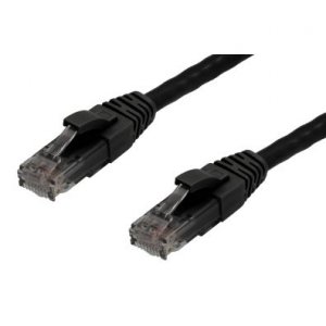 Network Cable Cat6/6a Rj45 0.5m Black
