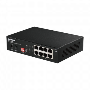 Edimax GS-1008PHE V2 8-Port Gigabit Switch Long Range with 4 PoE+ Ports & DIP Switch