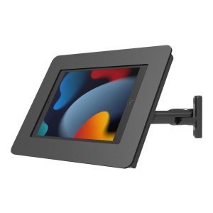 Compulocks iPad 10.2 Rokku Enclosure Swing Wall Mount Black for Apple 10.2-inch iPad (7th- 9th generation)