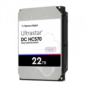 WD Ultrastar DC HC570 22TB 3.5" 512e/4Kn SATA 7200RPM Hard Drive 0F48155