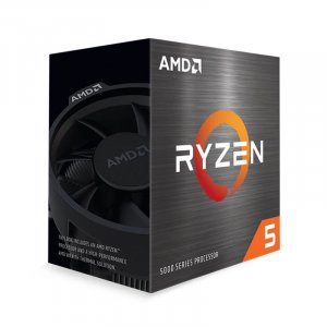AMD Ryzen 5 5600X 6-Core AM4 3.70 GHz Unlocked CPU Processor + Wraith Stealth 100-100000065BOX