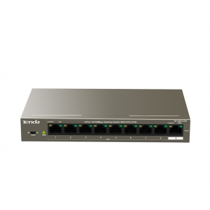 Tenda TEF1109P-8-102W 9-Port Fast Unmanaged Ethernet Switch with 8-Port PoE