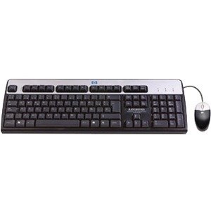 HP 631341-b21 Hp Usb Bfr-pvc Us Keyboard/mouse Kit