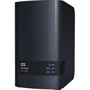 WD 8TB My Cloud EX2 Ultra Network Attached Storage WDBVBZ0080JCH