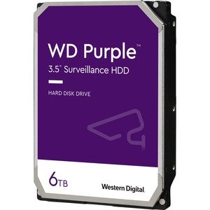 WD Purple WD63PURZ 3.5" 6TB 256MB Surveillance HDD