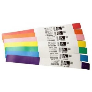 Zebra 10012713-6k Z-band Fun Wristband 25x254mm