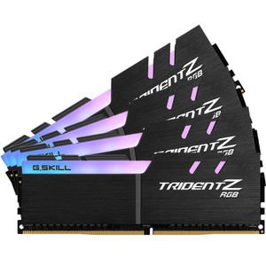 G.Skill Trident Z RGB 32GB (4x8GB) 4000MHz CL15 DDR4 Memory F4-4000C15Q-32GTZR