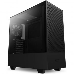 NZXT H510 v2 2021 Flow Compact Mid-tower Case - Black