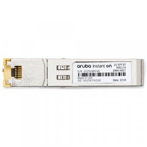 HPE Aruba R9d17a Instant On 1g Sfp Rj45 T 100m Cat5e Xcvr - Compatible  With Aruba Instant On Only