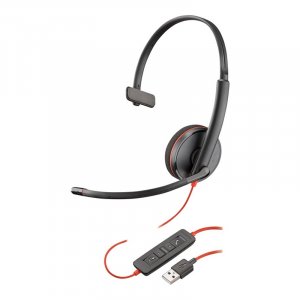 Plantronics Blackwire C3210 UC Mono USB Headset 209744-201