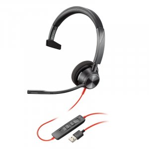 Poly Plantronics Blackwire 3310-M UC Mono USB Headset 212703-01