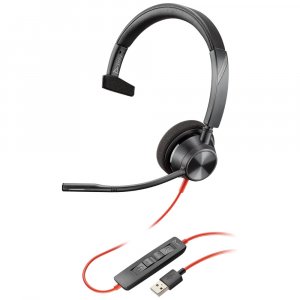 Plantronics 213928-01 Blackwire 3310, Uc, Mono Usb-a Corded Headset
