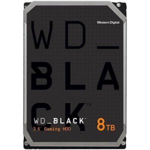 WD Black WD8002FZBX 8TB 7200 RPM 256MB Cache SATA 6.0Gb/s 3.5" Hard Drives