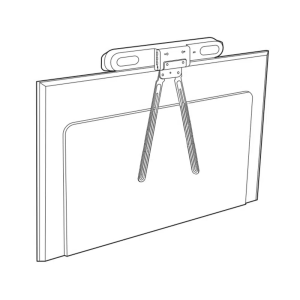 Poly 2215-88033-001 Studio X52 Tv/vesa Mounting Kit (supports Top And Bottom Tv Mounting For Big Screens)