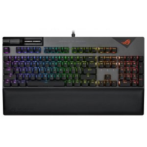 ASUS ROG Strix Flare II Gunmetal Mechanical Keyboard, ROG NX Brown