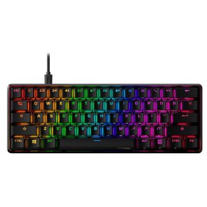 HyperX Alloy Origins 60 Mechanical Gaming Keyboard, Tactile Aqua, RGB