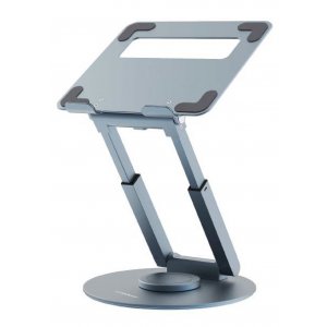 Mbeat Stage S9 Rotating Laptop Stand With Telescopic Height Adjustment