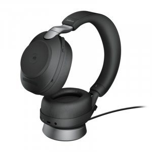 Jabra Evolve2 85 UC ANC Bluetooth Business Headset (USB Dongle + Charging Stand)