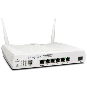 Draytek Vigor2865ac VDSL2 35b/ADSL2+ Multi-WAN VPN Firewall AC Wireless Router DV2865ac