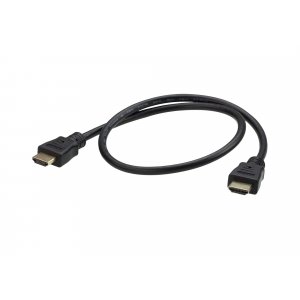 Aten 2L-7DA6H 0.6m 4k Hdmi High Speed Ethernet Cable, Supports Up To 4096 X 2160 @ 60hz, High Quality Tinned Copper Wire With Gold-plated Connectors