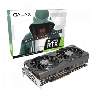 Galax GeForce RTX 3070 1 Click LHR OC 8G Video Card RTX3070-1-CLICK-OC-8GB