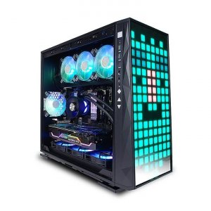 In Win 309 GE-Black ARGB Tempered Glass Mid-Tower ATX Case - Black